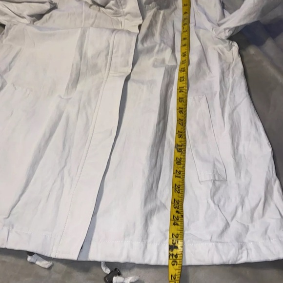 Small NEW EILEEN FISHER BONE ORGANIC COTTON STEEL ZIP COAT $328 - Picture 9 of 10